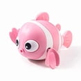 thumbnail image 1 of Baby bath water toy - Cute Baby Toddler Bath Toy Wind Up Fish Animal for Bathtub, Water Tank, Swimming Pool 1 2 3 4 5 6 Year Old Kids Birthday Gifts（Pink Fish）, 1 of 3