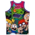 thumbnail image 3 of Rugrats Nickelodeon Men's Headgear Classics All Over Print Basketball Jersey (XXX-Large, Pink), 3 of 5