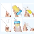 thumbnail image 3 of Dsseng 12Pcs Water Bottle Kettle Cleaning Kit, Baby Bottle Cleaner, Rotary Baby Bottle Cleaning Brush with Nipple Cleaner and Straw Cleaner Brush and Additional Sponge Brush kit, 3 of 6