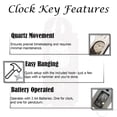 thumbnail image 4 of Reloj de Pared Estilo Reloj de Abuelo Vintage de 40 cm, 4 of 7