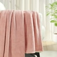 thumbnail image 4 of Exclusivo Mezcla Soft Fleece Throw Blanket for Couch, Super Soft Velvet Plush Bed Blanket, 50x60 Inches, Pink, 4 of 8