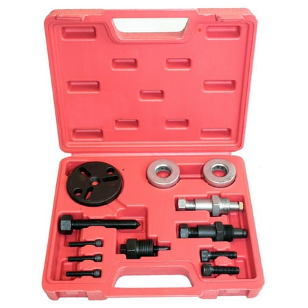 A/c Clutch Pulley - AC AIR CONDITION COMPRESSOR REPLACE CLUTCH HUB PULLER REMOVER / INSTALLER KIT, Complete offering of A/C compressor clutch hub puller & installers.., By I_S IMPORT Ship from US