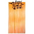 thumbnail image 1 of LIWEN 1 Set Backdrop Curtain Attractive Decorative Shining Ornamental Halloween Skull Pumpkin Flag Curtain Home Decor, 1 of 8