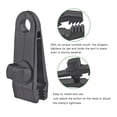 thumbnail image 4 of Advancent 20 piezas Clips para lona de tienda 5X hebilla de agarre abrazaderas de Camping herramientas de carpintería de alta resistencia carpas, 4 of 6