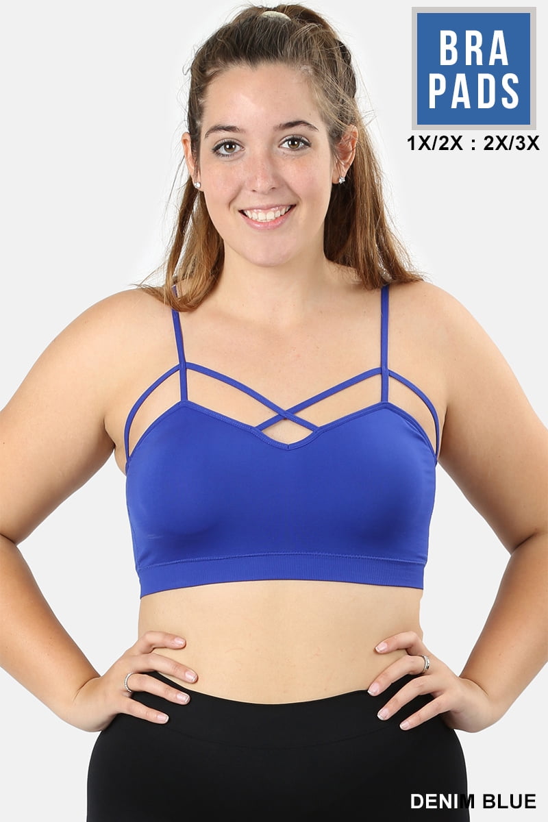 criss cross bralette plus size
