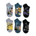 thumbnail image 4 of Disney Men's Soft & Comfortable Low-Cut Socks, (6-Pack), 4 of 5