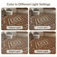 thumbnail image 7 of ODIKA 8'x10' Washable Area Rug Non-Shedding, Easy Care, Symmetry Abstract Inspired Patches Border Spotted Southwestern Refined for King Size Bedroom Under Bed, Master Suite, 7 of 7