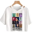thumbnail image 2 of Taylor Swift hippie Gráfico yk2 crop top Chica Kawaii Gótica Harajuku Hada grunge, 2 of 4