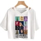 thumbnail image 2 of Taylor Swift hippie Gráfico yk2 crop top Chica Kawaii Gótica Harajuku Hada grunge, 2 of 5