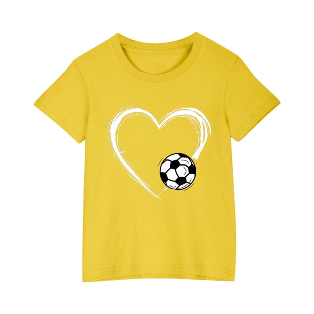 Zpanxa Chemises Filles T-Shirt à Imprimé d'Halloween Col Rond Manches Courtes Haut Mode en Coton 3 Ans