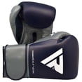 thumbnail image 2 of Guantes de boxeo RDX Boxing Pro Training de piel de vacuno, 14 onzas, 2 of 8