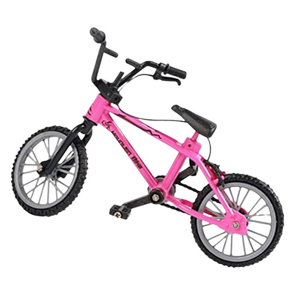 lionlar Mini Model for Kids Boys Riding Bike Model for home and desk Table Pink