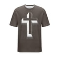 thumbnail image 5 of Generic Mens Funny Graphic Cotton Tee Shirts Cool Novelty 3D Printed Vintage Y2k Short Sleeves Crewneck Casual T-Shirt, 5 of 5