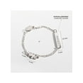 thumbnail image 5 of 925 Sterling Silver 5" Teddy Bear Identification Bracelet for Babies & Toddlers, 5 of 7