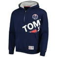 thumbnail image 2 of Men's Tommy Jeans Navy Washington Wizards Bernard Half-Zip Hoodie, 2 of 4