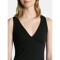 thumbnail image 4 of No Boundaries Plunge Neckline Tank Top, Women’s, 4 of 5