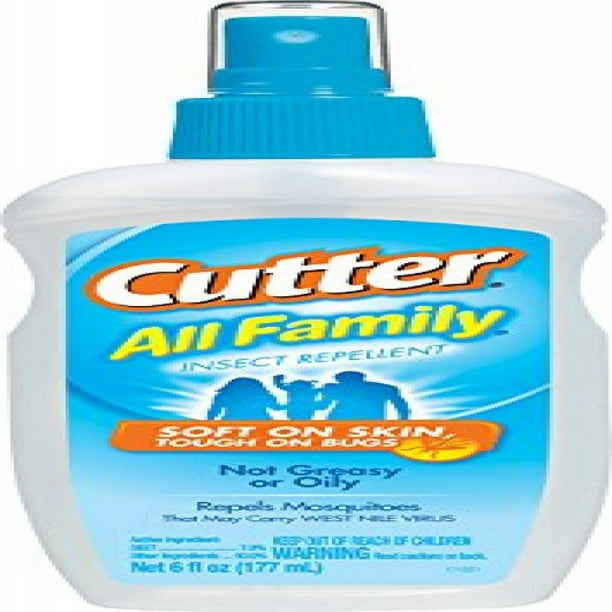 Cutter All Family Insect Repellent Pump Spray, 6Ounce