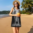 thumbnail image 3 of Disketp Indian Elephant para Vestido sin Mangas para Mujeres, Vestidos de Verano para Mujeres, Casual y Holgado para la Playa, 3 of 7