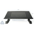 thumbnail image 2 of Black Fully Adjustable Curved Laptop, Notebook and Monitor Riser Stand STAND-V001N, 2 of 8