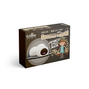 Fusion Select Sesame Mochi Sesame Daifuku Snacks - Traditional Japanese Rice Cakes with Filling - Flavored Asian Sweet Desserts for Family