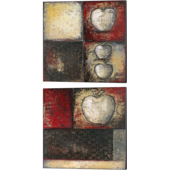 Great Art Now Karma by Patricia Pinto 2 Piece Canvas Art Set Each 14W x 14H