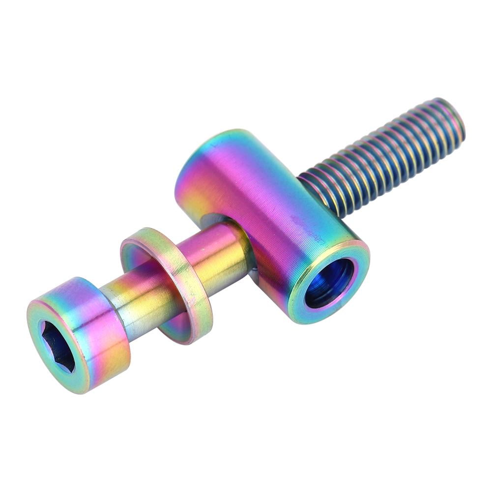 M5x30//35//40mm Titanium Alloy Bicycle Seatpost Fixed Bolt Round Head Screw 1PCS