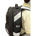 thumbnail image 2 of reflective backpack 360 degree black, 2 of 2