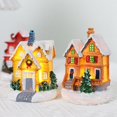thumbnail image 5 of ER Decoraciones navideñas con luz LED, casa en el árbol, mesa para el hogar, adornos de regalo de Navidad 2023, G oso de fresa Electrónica, 5 of 5