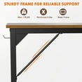 thumbnail image 6 of EverPick 40 Inch Game Computer Desk with Storage, Home Office Modern Simple Style PC Table for Youth Student Adult - Rustic, 6 of 6