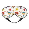 thumbnail image 6 of Rocae Childrens Party for Mask for Women Men, Luxury Eye Cover Eye Shade with Adjustable Strap for Travel, Nap, Meditation, 6 of 7