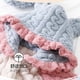 thumbnail image 5 of Anime Sanrioed Children's Plush Pajamas Robe Hello Kitty Melody Kuromi Kawaii Winter Girl Cartoon Hooded Thickenhome Clothes, 5 of 5