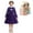 Purple+Wig, variant on 2PC Girls Costume Uniform Academy School Suits Halloween Cosplay Outfits 7-8Y
