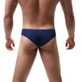 thumbnail image 2 of zuwimk Mens Underwear,Men's Thongs Underwear Quick-Drying Comfortable T-Back Z-Blue,L, 2 of 5