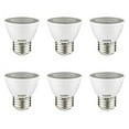 thumbnail image 3 of Sunlite LED PAR16 Short Neck Recessed Spotlight Bulb, 7 Watts, (60W Halogen Replacement), Medium E26 Base, Dimmable, ETL Listed, 4000K Cool White, 6-Pack, 3 of 3