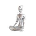 thumbnail image 3 of Estatua de resina, figura decorativa en pose, adorno espiritual para estantería de sala de estar, pensamiento profundo, 3 of 9