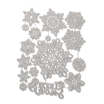 Christmas Snowflakes Metal Cutting Dies Stencil DIY Scrapbooking Album Paper