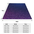 thumbnail image 3 of Sikiie Neon Glitter Ultra-Soft Micro flannel Blanket Luxury All Seasons Warm Blanket for Bedding Sofa and Travel (4 sizes)-80"x60", 3 of 7