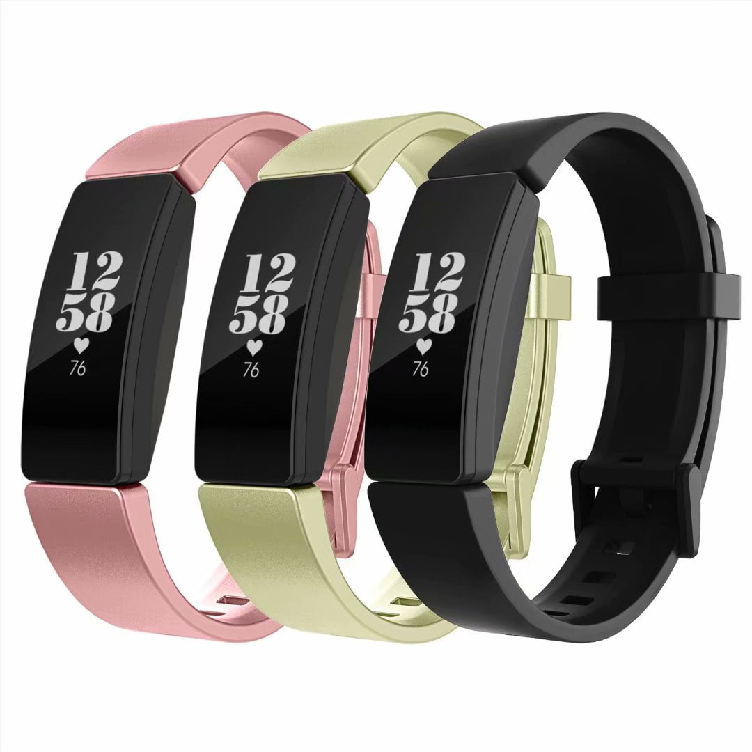 Large Bracelet Details about   Fitbit Inspire Fitness Tracker Black 