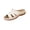 Beige_034, variant on Domuza Womens Orthopedic Sandals Slip on Non Slip Arch Support Flat Wedge Sandals Breathable Beach Slippers 2026 Comfortable Orthopedic Shoes Brown 6.5(EU-37)