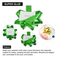 thumbnail image 3 of Mini Star Gift Bows Small Metallic Christmas Bows for Gift Wrapping Presents Birthday Wedding, Self Adhesive Green, 3 of 7
