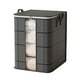 thumbnail image 2 of Baúles de almacenamiento, organizadores de armario y almacenamiento, bolsa de almacenamiento de ropa de tela no tejida, cesta de almacenamiento plegable para el hogar, caja para ordenar ropa, caja de, 2 of 5