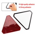 thumbnail image 3 of Triangular Trailer Reflector, Pack of 2, 15 x 15 x 15 cm, Hole Spacing 70 mm, Screw-on or Adhesive Reflector Left/Right, Standard Rear Reflective Car, 3 of 4