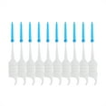thumbnail image 4 of 200Pcs/Box Floss Interdental Brush Stick Toothpick Soft Silicone Double-ended Tooth Picks Oral Care, 4 of 6