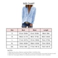thumbnail image 1 of Women Fashionable Blouse, Breathable Comfortable Ruffle Charming Lightweight V Neck Tops For Dating For Office For Female ANGGREK Otros, 1 of 6