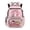 Pink Axolotl Print, variant on Aplkyhs Study Capybara Sports Backpack for Kids Teens Age 6-18 School Bookbag Durable Lightweight Water Repellent Backpack for School Sports