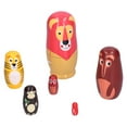 thumbnail image 3 of Muñecas de muñecas anidadas apiladas, muñecas de anidación sin rebabas de muñecas rusas de nida rusa de madera para un un regalo de cumpeados para navidad para la deicina de la, 3 of 7