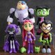 thumbnail image 2 of 7pcs/set Teen Titans Go Robin Cyborg Beast Boy Raven Action Figure Toy Kid Gift, 2 of 5