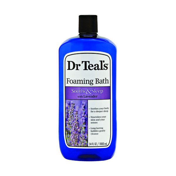 Dr Teals Epsom Salt Foaming Bath Soothe Lavender