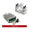 thumbnail image 5 of 0.5kw Clamps Air Cooled Air Cooled Dc Spindle Motor ER11 Chuck CNC 500W Spindle Motor + Power Supply Speed Governor ,more reliable, 5 of 6