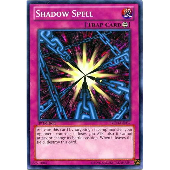 YuGiOh 2013 Super Starter: V for Victory Common Shadow Spell YS13-EN037